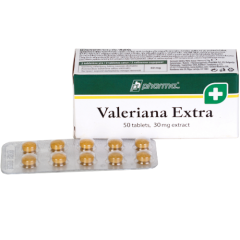 Valerijonas VALERIANE EXTRA 30 mg, 50 tabl.