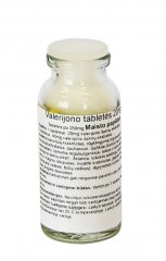 Valerijonų tabletės Unichem, 20 mg, N50 