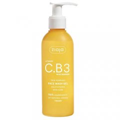 Valomasis veido gelis ZIAJA VITAMIN C.B3 NIACINAMIDE, 190 ml