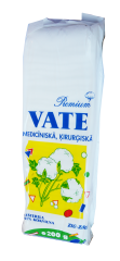 Mediteks Premium medicininė, chirurginė, zigzaginė vata, 200 g