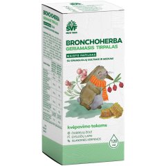 Geriamasis tirpalas ŠVF BRONCHOHERBA, 120 ml