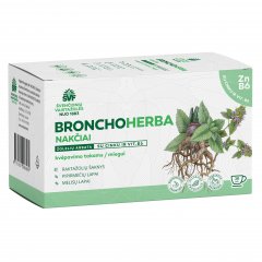 Nakčiai ŠVF BRONCHOHERBA, 1,5 g, 20 pak.  