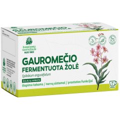 Žolelių arbata ŠVF GAUROMEČIO FERMENTUOTA ŽOLĖ, 20 vnt.