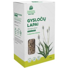 Žolelių arbata ŠVF GYSLOČIŲ LAPAI, 50 g