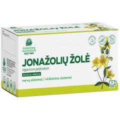 Žolelių arbata ŠVF JONAŽOLIŲ ŽOLĖ, 1,5 g. 24 vnt.