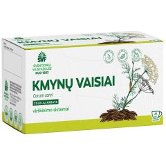 Žolelių arbata ŠVF KMYNŲ VAISIAI, 1,5 g. 24 vnt.