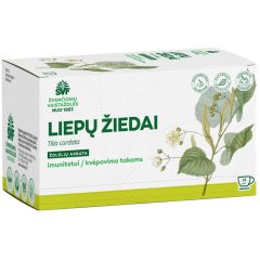 Žolelių arbata ŠVF LIEPŲ ŽIEDAI, 1,5 g. 24 vnt.