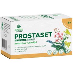 Žolelių arbata ŠVF PROSTASET, 1,5 g, 20 vnt.