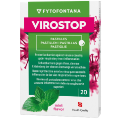 Nuo virusų mėtų skonio FYTOFONTANA VIROSTOP, 20 pastilių  Nuo virusų mėtų skonio FYTOFONTANA VIROSTOP, 20 pastilių