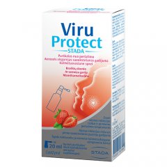 Burnos purškalas Viru Protect strawberry, 20ml