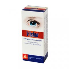 Visine akių lašai 0.5 mg / ml, 10 ml LI
