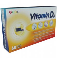 Vitaminas D3 100mkg caps.N60 (ABC VIT.)