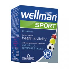 Sportuojantiems vyrams WELLMAN SPORT, 30 tab.