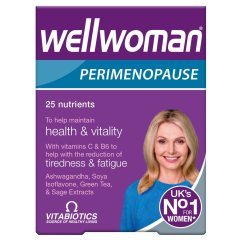 Moterims perimenopauzės laikotarpiu WELLWOMAN PERIMENOPAUSE, 30 tab.