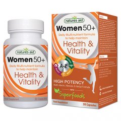 Women 50+ Daily Multi-nutrient formula kapsulės N30