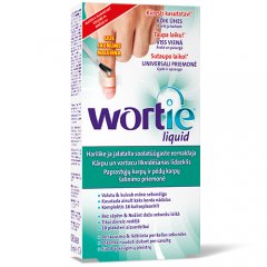 Wortie liquid paprastųjų karpų ir pėdų karpų šalinimo priemonė 5ml