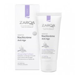 ZARQA Sensitive jauninantis naktinis veido kremas 50ml