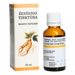 Ženšenio tinktūra, 25ml