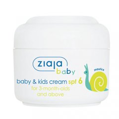 ZIAJA Baby baby&kids kremas SPF6 3 mėn + 50 ml