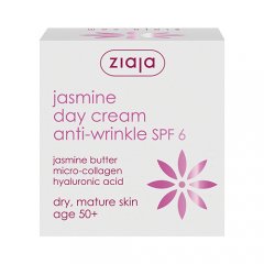 ZIAJA Jazminų priešraukšlinis dieninis kremas spf 6  50 ml