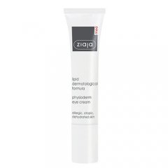 Fizioderminis drėkinamasis paakių kremas su lipidais ZIAJA MED, 15 ml