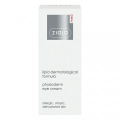 Fizioderminis drėkinamasis paakių kremas su lipidais ZIAJA MED, 15 ml