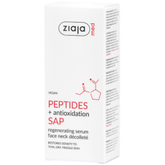 Regeneruojantis veido serumas su peptidais ZIAJA MED, 50 ml