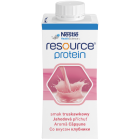 Medicininis braškių skonio gėrimas NESTLE RESOURCE PROTEIN, 4 x 200 ml