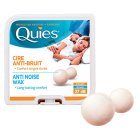 Apsauginiai ausų kištukai iš vaško ir medvilnės, QUIES 8 poros