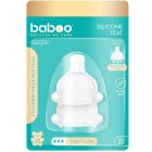 BABOO antikolinis silikoninis žindukas su 3 vožtuvų technologija, greitos tėkmės, 6+ mėn N2