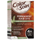 Color & Soin ilgalaikiai natūralūs plaukų dažai (4A), 135 ml