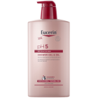 Eucerin pH5 dušo gelis ir aliejus, 1000ml