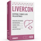 Kepenų funkcijos palaikymas ICONFIT LIVERCON, 30 kaps.