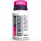 Uogų skonio gėrimas prieš treniruotę ICONFIT PRE WORKOUT, 60 ml