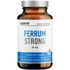 Geležies bisglicinatas su vitaminu C ICONFIT FERRUM STRONG 60mg, 90 kapsulių