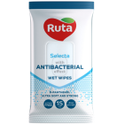 Drėgnos antibakterinės servetėlės ELEVITA RUTA SELECTA,15 vnt.