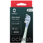 Pakaitinės galvutės šepetėliui žalios spalvos OCLEAN X ULTRA White AIR PUMP, 2 vnt.