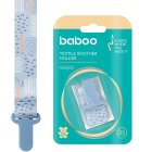 BABOO tekstilinis čiulptuko laikiklis, Blue Haze, 0+ mėn
