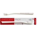 Balinantis dantų šepetukas SWISSDENT WHITENING CLASSIC (baltos spalvos)