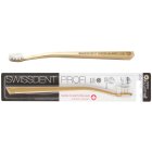 Balinantis dantų šepetukas SWISSDENT WHITENING CLASSIC (auksinė spalva)