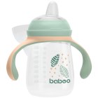 Gertuvė su silikoniniu snapeliu 6 + mėn BABOO, 260 ml