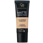 Makiažo pagrindas GOLDEN ROSE MATTE PERFECTION (Nr.04 Natural), 35 ml