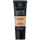 Makiažo pagrindas GOLDEN ROSE MATTE PERFECTION (Nr.04 Natural), 35 ml