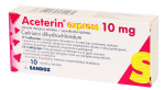 Aceterin express 10 mg tabletės, N10