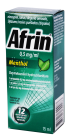Afrin Menthol 0,5 mg/ml nosies purškalas (tirpalas), 15 ml