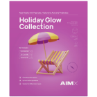 Lakštinių kaukių rinkinys AIMX HOLIDAY GLOW COLLECTION, 4 vnt.