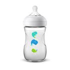 Avent Buteliukas Natural 260ml dekoruotas (Banginis) N1 SCF070/23