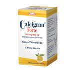 Calcigran Forte 500 mg/400 TV kramtomosios tabletės (citrinų skonio), N60