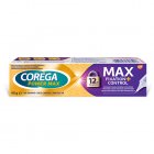 Fiksuojamasis kremas dantų protezams COREGA MAX FIXATION + CONTROL, 40g