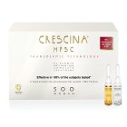 Plaukų atauginimui ir slinkimą stabdanti priemonė moterims CRESCINA TRANSDERMIC HFSC 500* 3,5 ml, 20 vnt.+ 20 vnt.